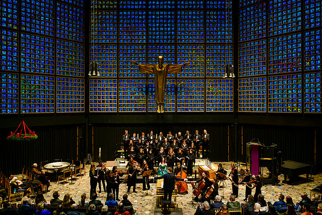 Weihnachtskonzert des Kammerchors Memoria in der Gedächtniskirche